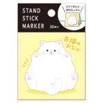 MIND WAVE Animal Memo Pad White Cat