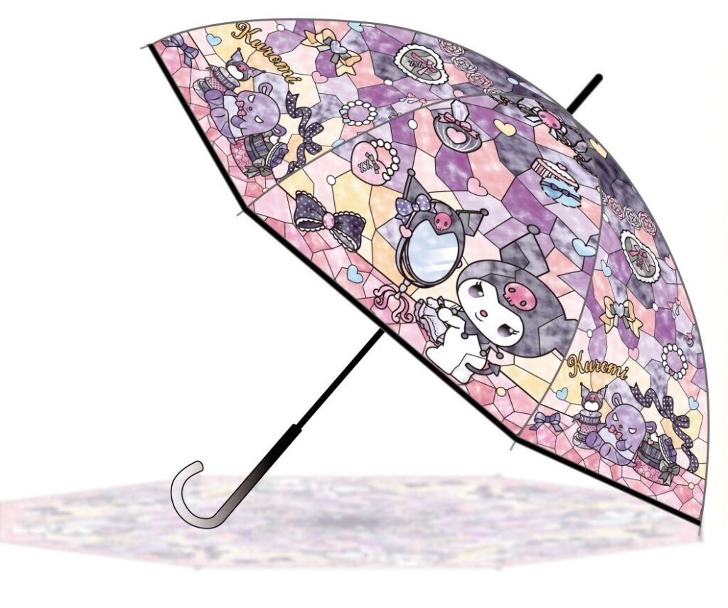 Sanrio Kuromi Stained Glass Umbrella