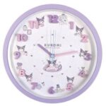 Sanrio Kuromi Wall Clock