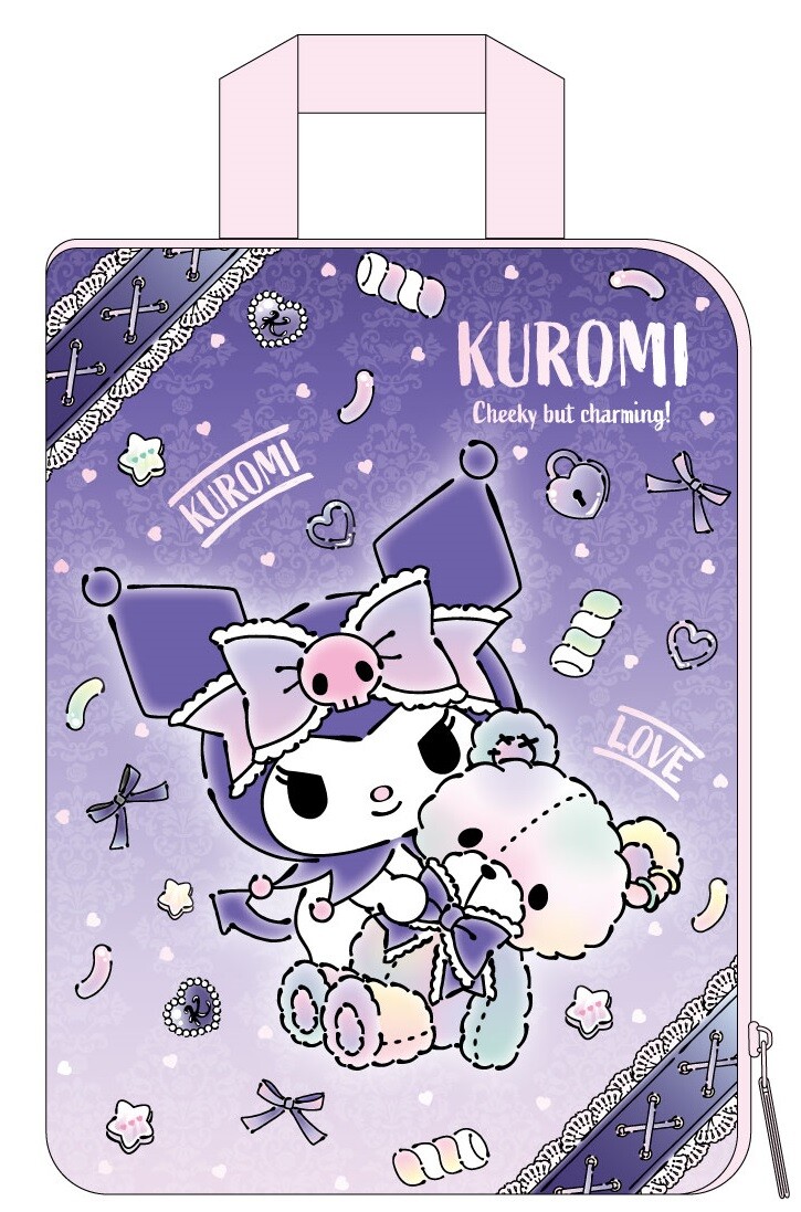 Sanrio Character Kuromi 11 Inch Gadget Soft Pouch Tablet PC Case