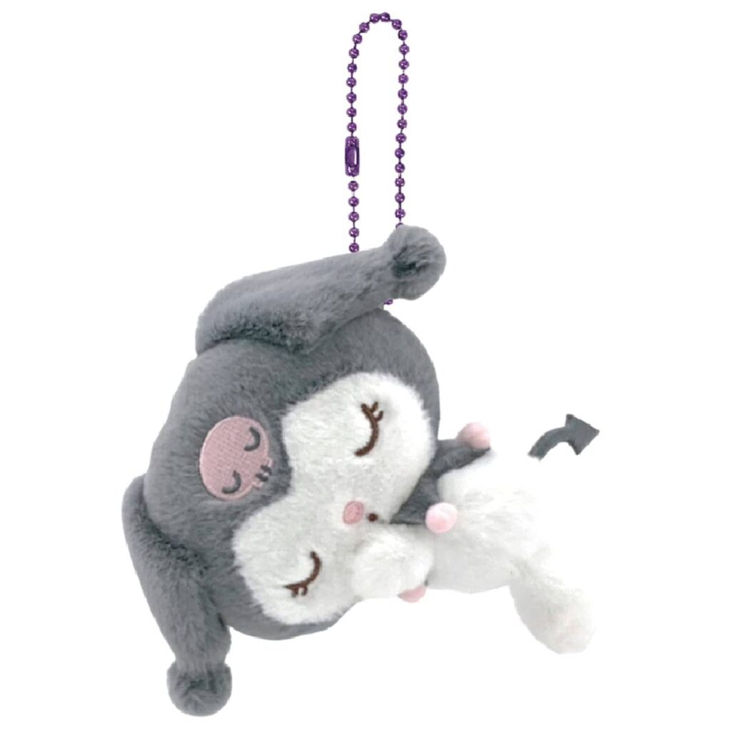 Kuromi Sleeping Plush Pendant